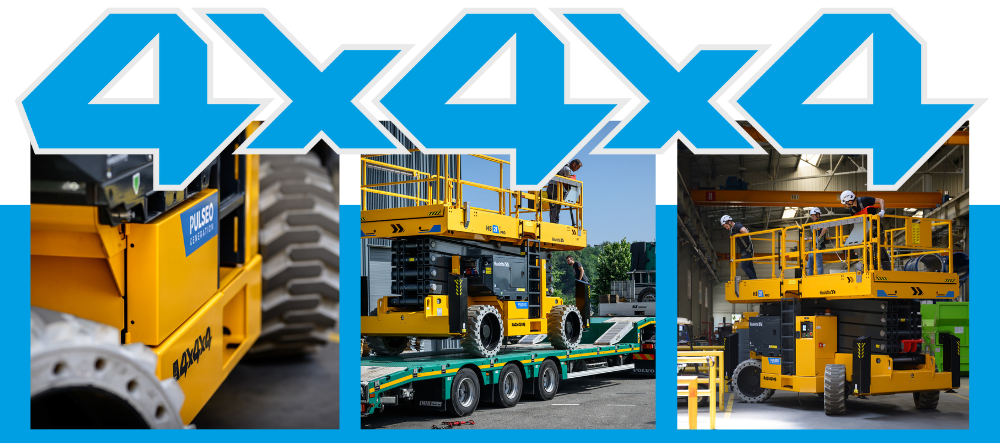 HS21 E 4 roues directrices 4 roues directionnelles